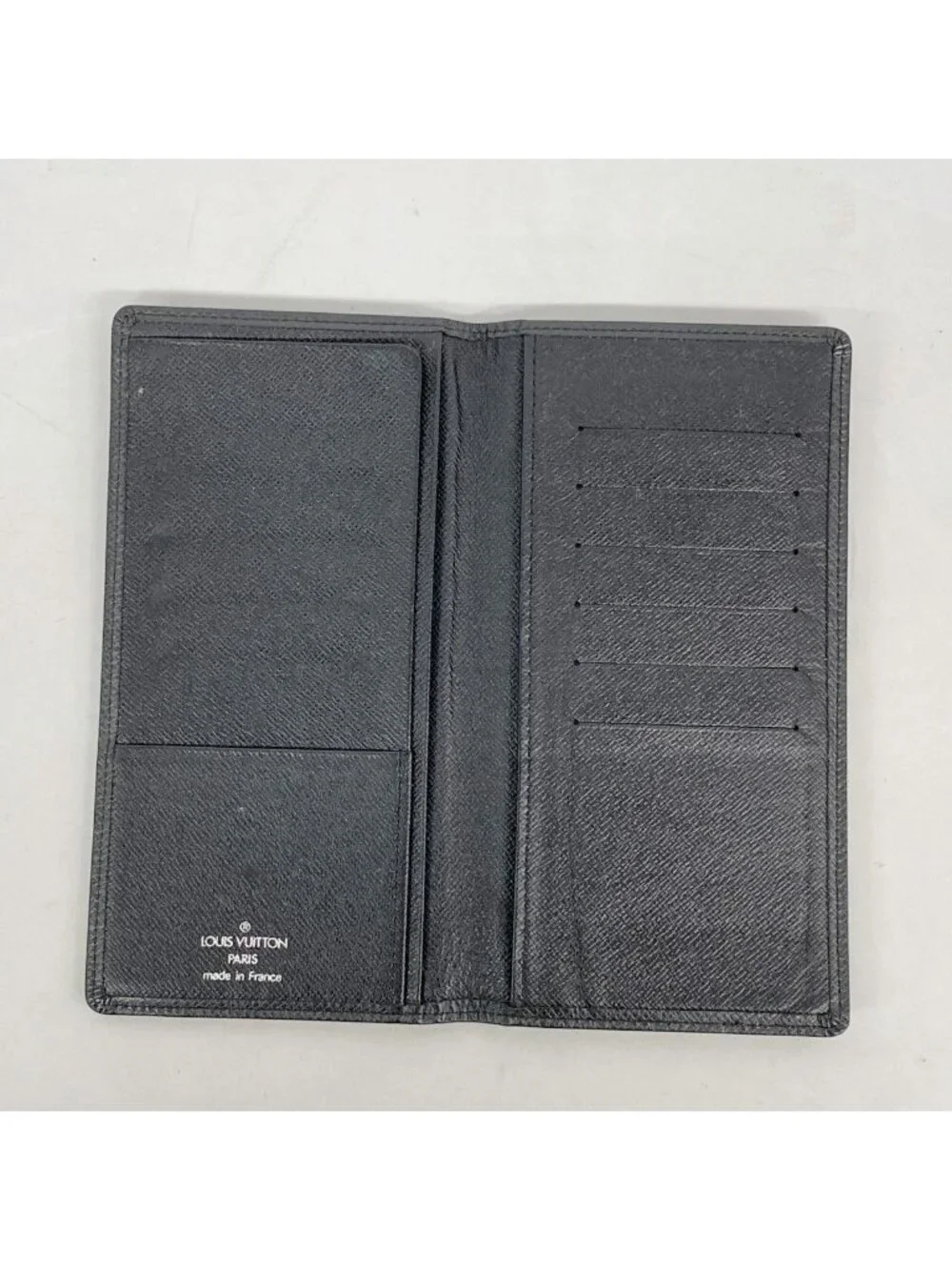 Louis Vuitton Long Bill Holder Taiga Porte-Billets Carte Cles Ardoise Wallet